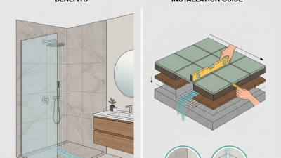 Invisible Shower Floor Drain Benefits and Installation Guide?