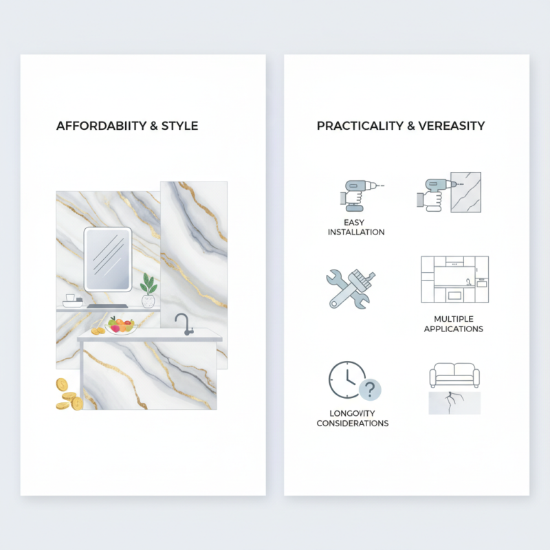 Why Choose Faux Marble Sheets for Your Home Renovation?