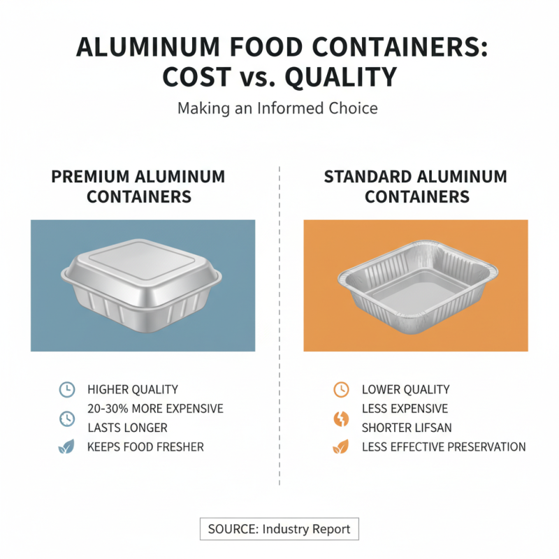 How to Choose the Right Aluminium Food Container for Your Needs?