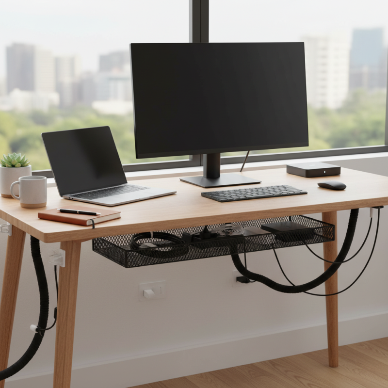 Why Are Cable Management Tools Essential for a Tidy Workspace?