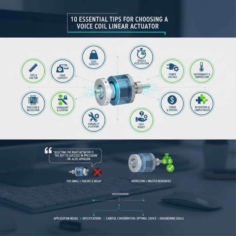 10 Essential Tips for Choosing a Voice Coil Linear Actuator?