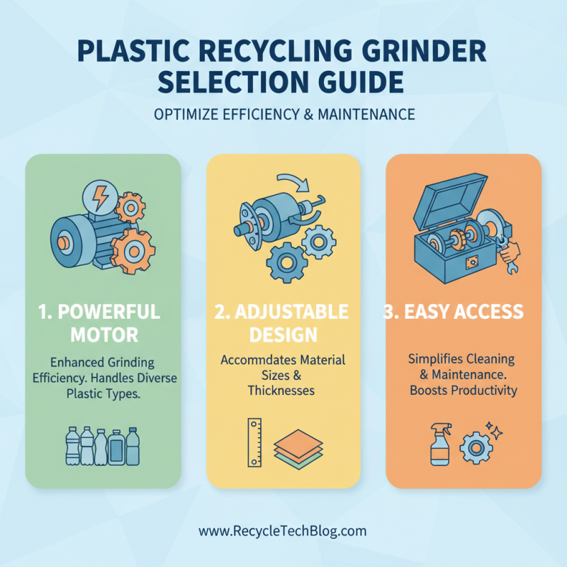 How to Choose the Best Plastic Recycling Grinder for Your Needs?