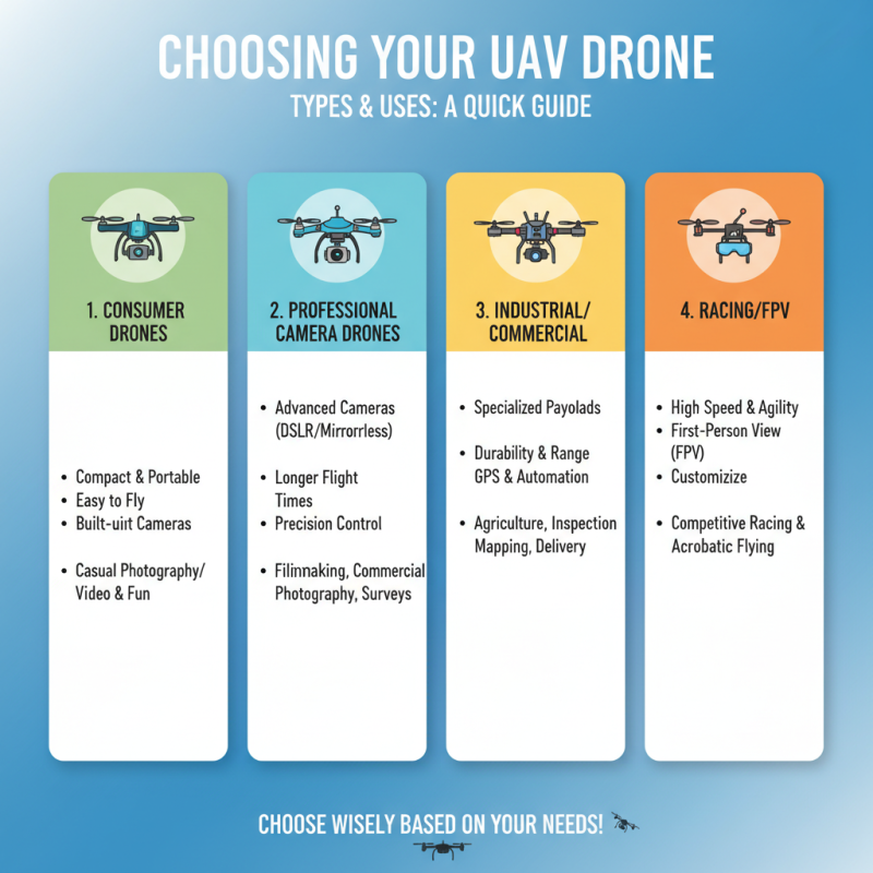 2026 How to Choose the Best UAV Drone for Your Needs?