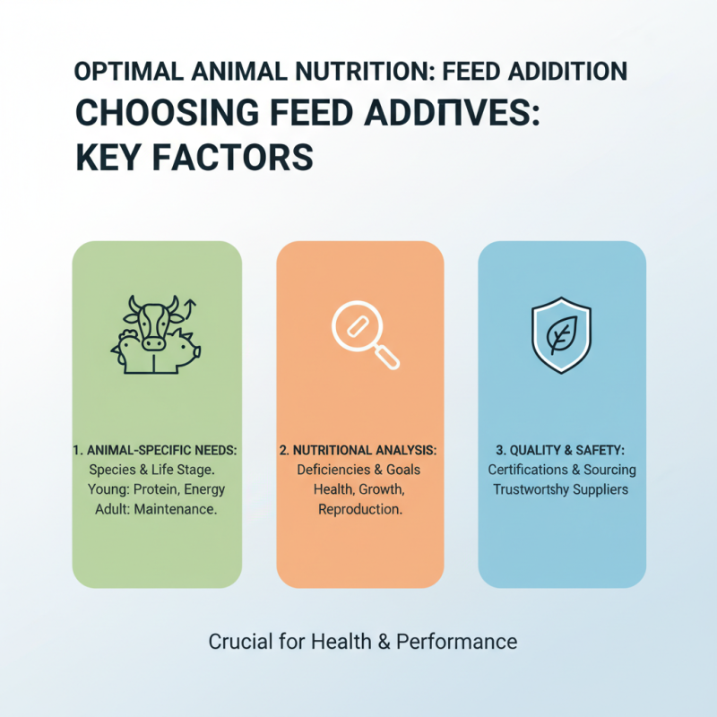 How to Choose the Right Feed Additives for Optimal Animal Health?
