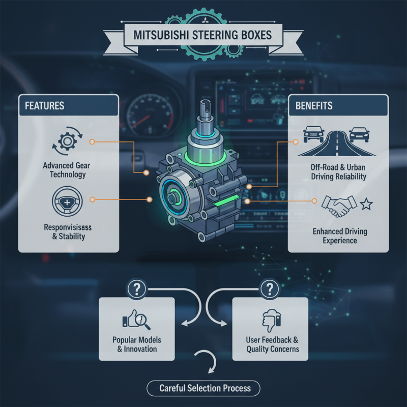 Top Mitsubishi Steering Boxes Features Benefits and Popular Models?