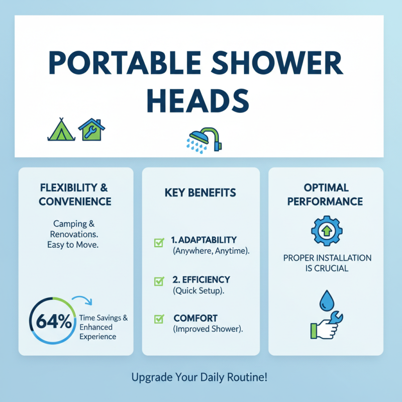 Top Portable Shower Heads for Ultimate Convenience and Flexibility?