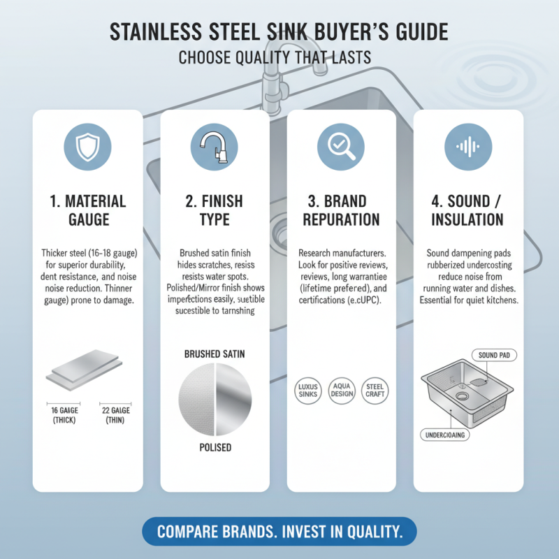 How to Find Cheap High Quality Stainless Steel Sinks?