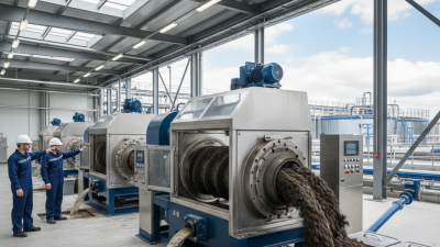 10 Best Wastewater Screw Press Solutions for Efficient Treatment?