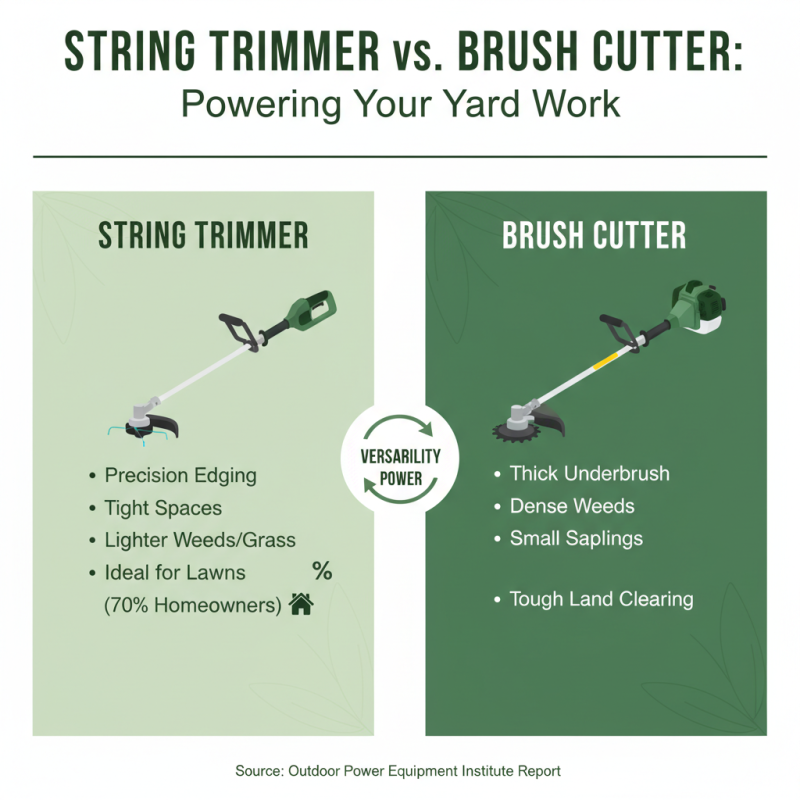How to Choose the Right String Trimmer Brush Cutter for Your Garden?