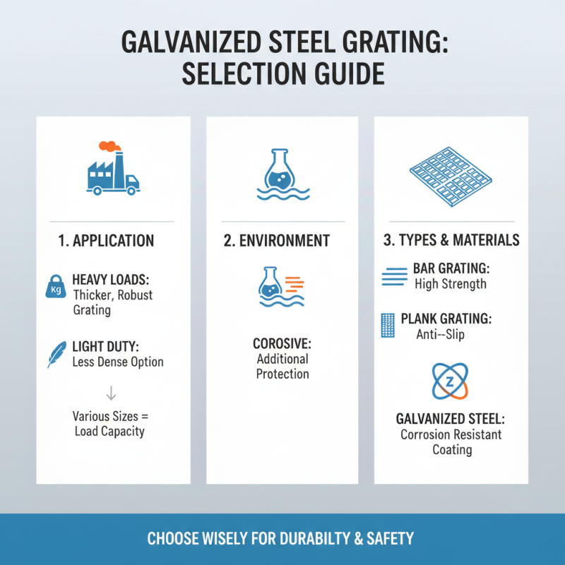 How to Choose the Right Galvanized Steel Grating for Your Needs?