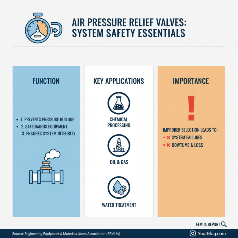 2026 Top Air Pressure Relief Valve Types and Their Applications?