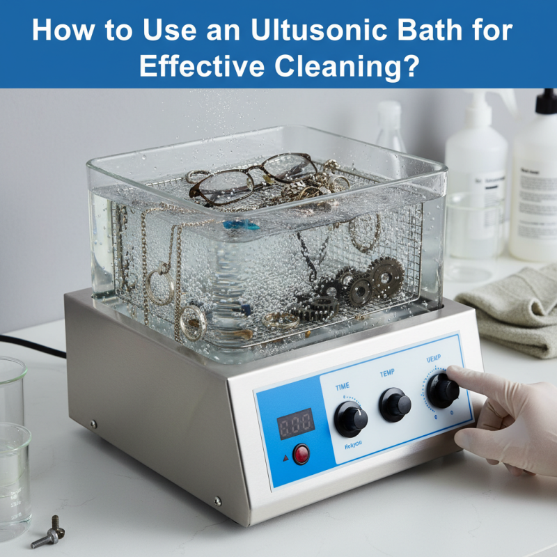 How to Use an Ultrasonic Bath for Effective Cleaning?