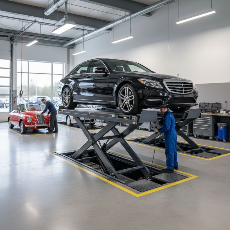 Why Choose an Inground Scissor Lift for Your Automotive Needs?