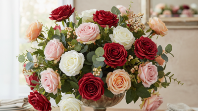 How to Create Beautiful Decorations with Artificial Rose?
