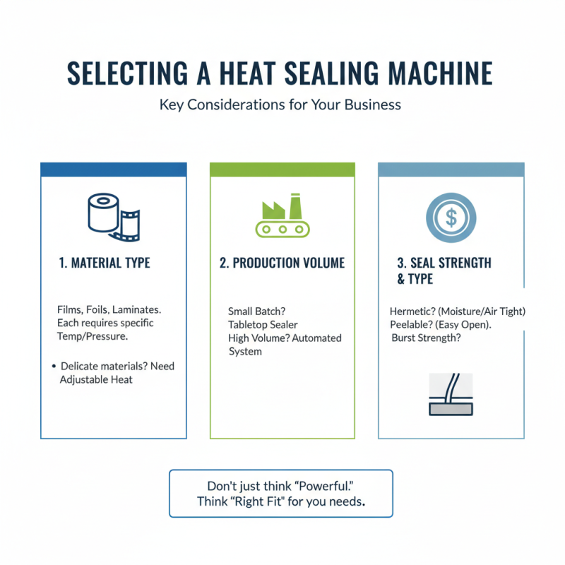 How to Choose the Best Heat Sealing Machine for Your Needs?