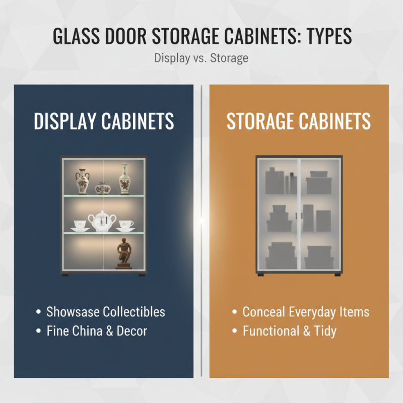 How to Choose the Best Glass Door Storage Cabinet for Your Home?