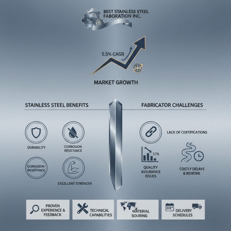 How to Choose the Best Stainless Steel Fabrication Inc for Your Needs?