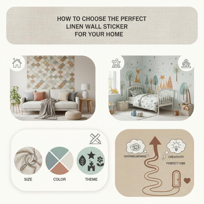 How to Choose the Perfect Linen Wall Sticker for Your Home Decor?