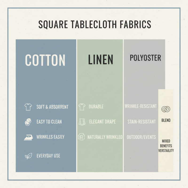 What is a Square Tablecloth and How to Choose the Right One?