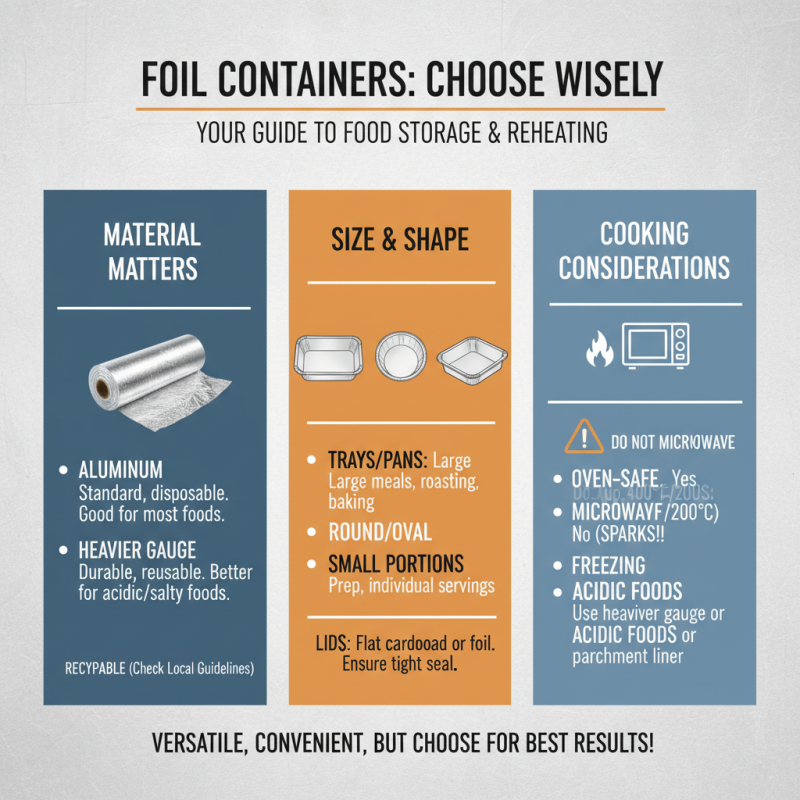 250 ml Foil Container Tips for Perfect Storage and Cooking Techniques?