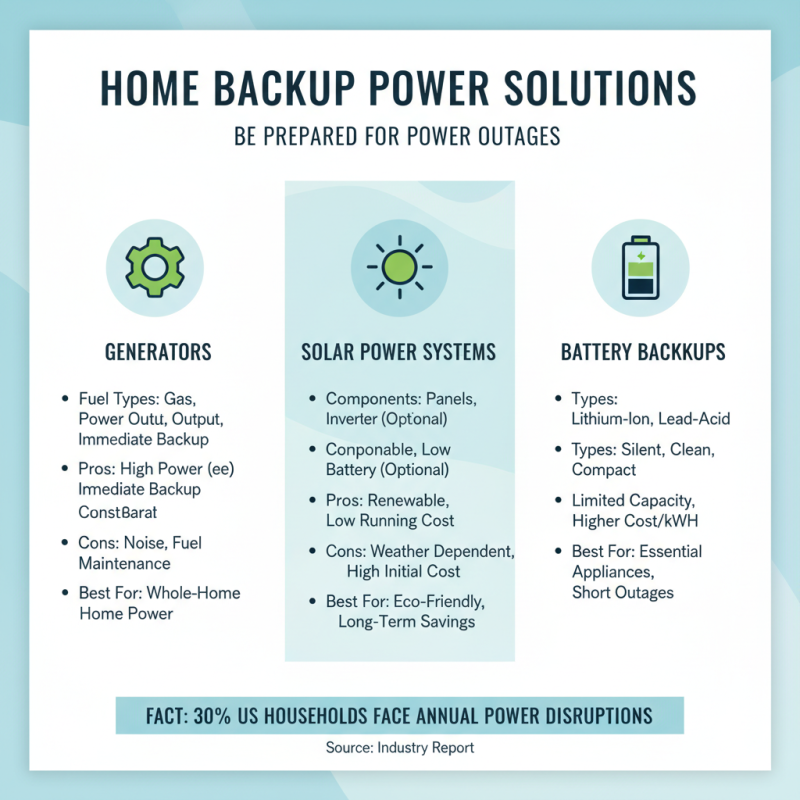 10 Best Home Backup Power Solutions for a Reliable Energy Supply?
