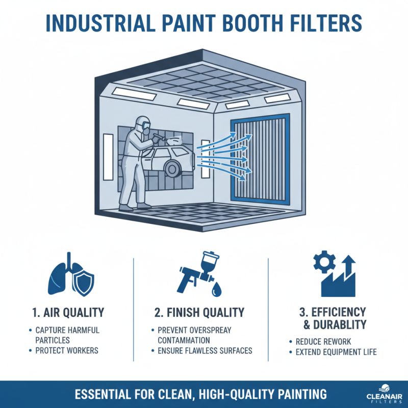 Top Industrial Paint Booth Filters for Maximum Efficiency and Quality?