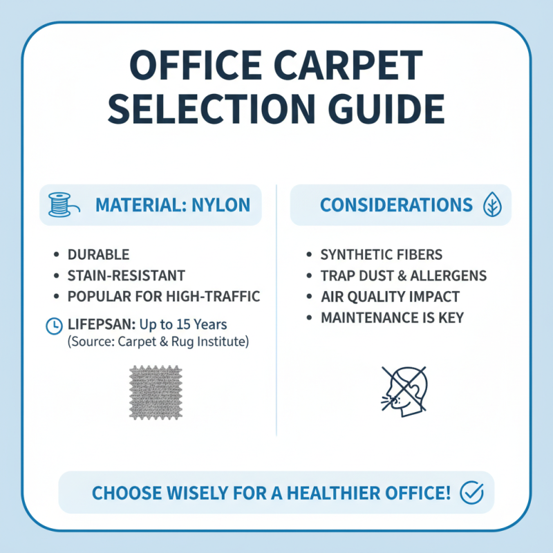 How to Choose the Best Carpet for Your Office Space?