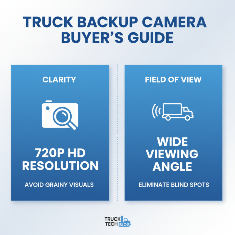 Best Backup Camera for Truck What to Look For?
