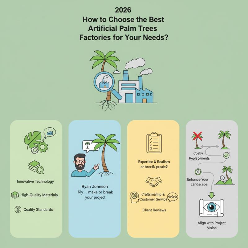 2026 How to Choose the Best Artificial Palm Trees Factories for Your Needs?