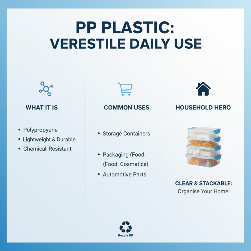 Best Uses of PP Plastic in Everyday Life?