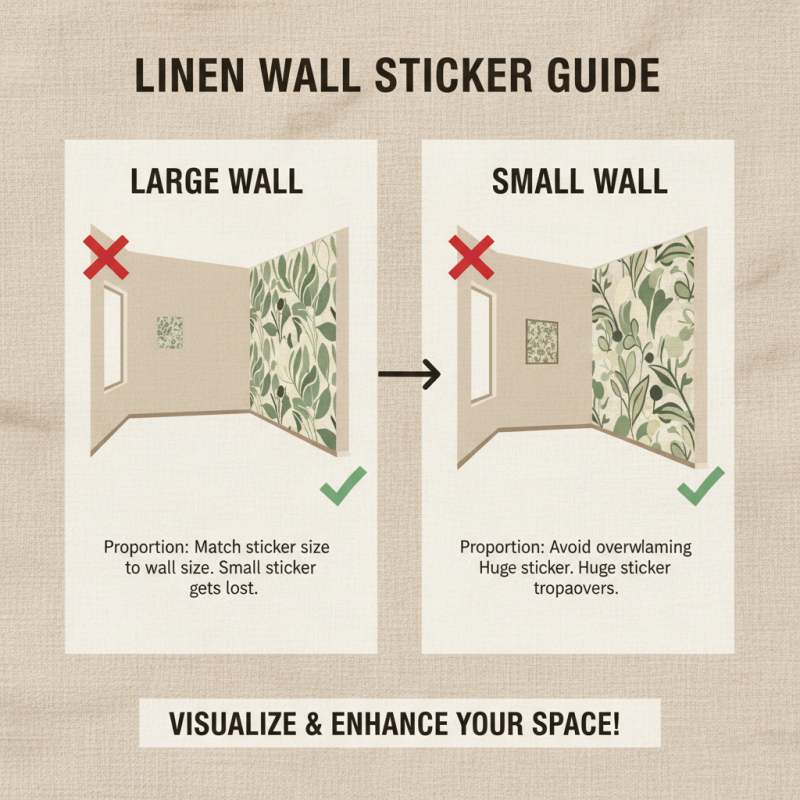 How to Choose the Perfect Linen Wall Sticker for Your Home Decor?