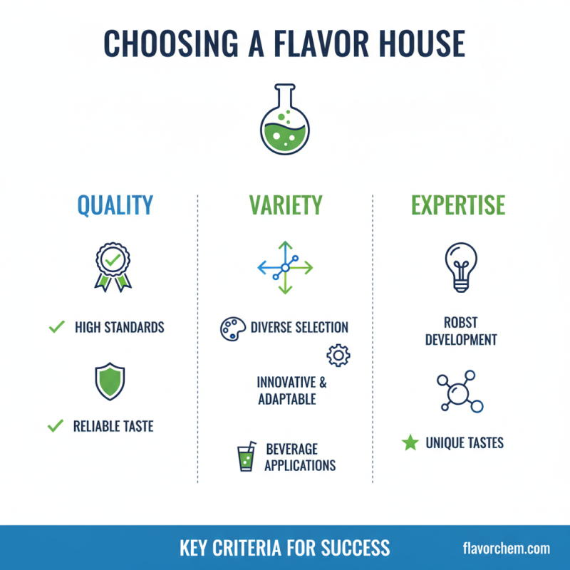 How to Choose the Best Beverage Flavor House for Your Needs?