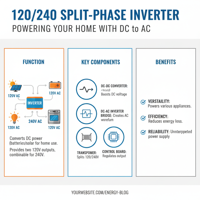 What is a 120 240 Split Phase Inverter and How Does It Work?