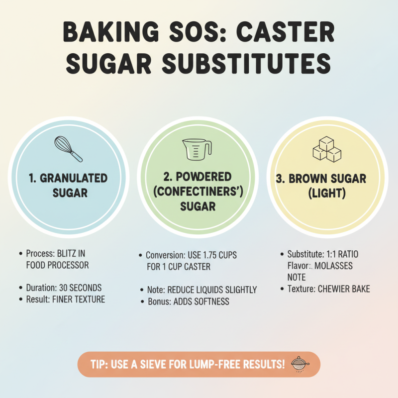 2026 How to Find Substitute Of Caster Sugar for Your Baking Needs?