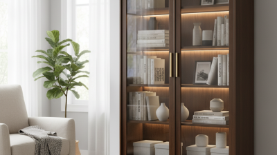 How to Choose the Best Glass Door Storage Cabinet for Your Home?