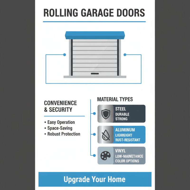 How to Install a Rolling Garage Door for Easy Access?