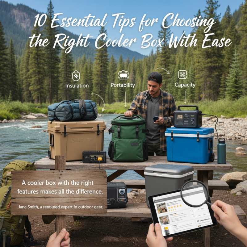 10 Essential Tips for Choosing the Right Cooler Box With Ease?