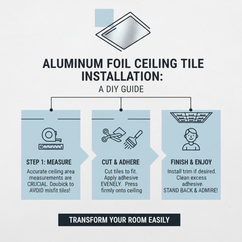 How to Install Aluminum Foil Ceiling Tile Effectively?