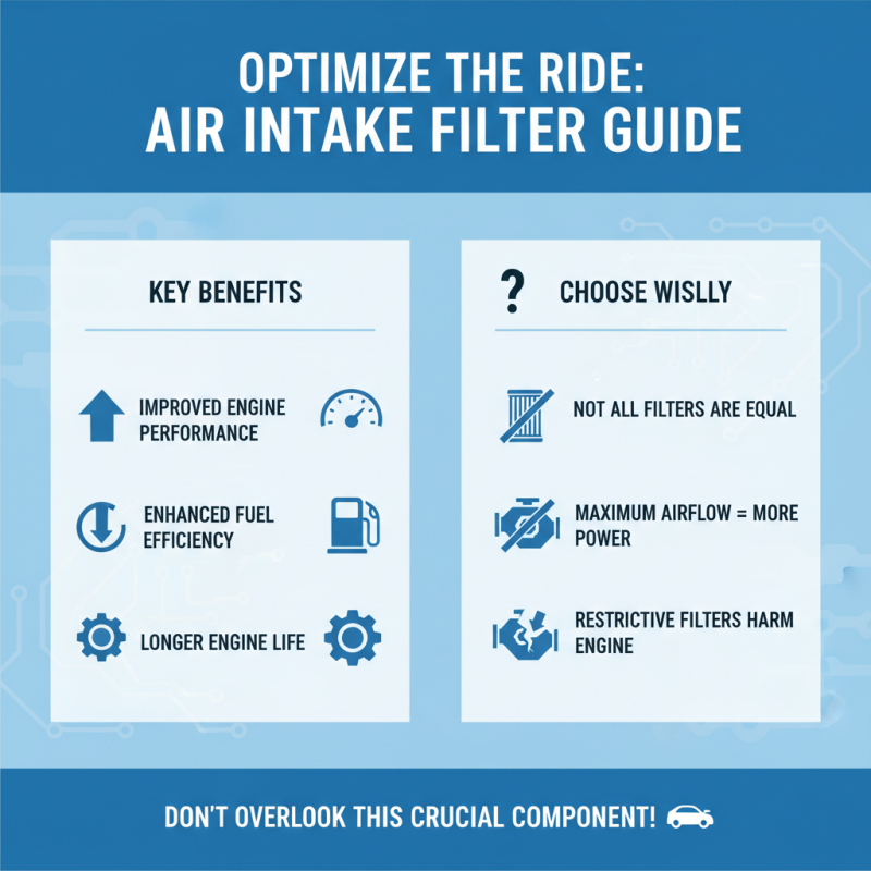 2026 Top Automobile Air Intake Filters What You Need to Know