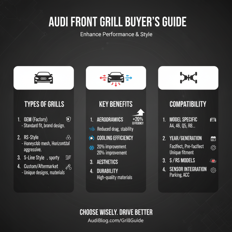 10 Essential Tips for Choosing the Perfect Front Grill for Your Audi?