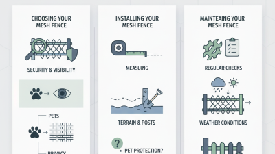 Mesh Fence Tips for Choosing Installing and Maintaining Your Fence?
