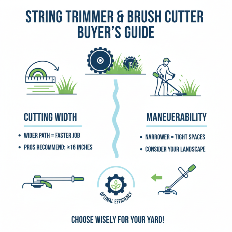 How to Choose the Right String Trimmer Brush Cutter for Your Garden?