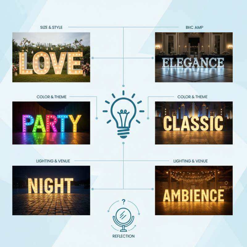 How to Choose the Best Marquee Letter Signs for Your Event?