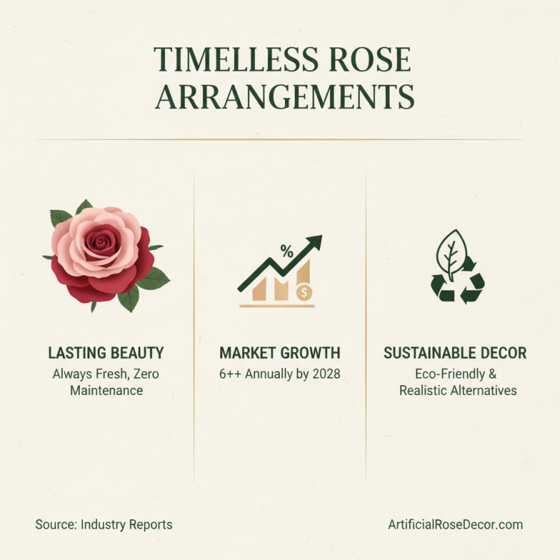 How to Create Beautiful Decorations with Artificial Rose?