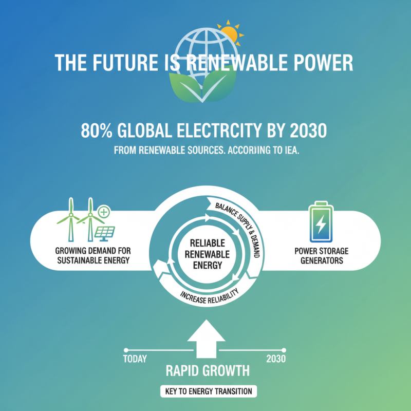 2026 Best Power Storage Generator Options for Sustainable Energy Use?