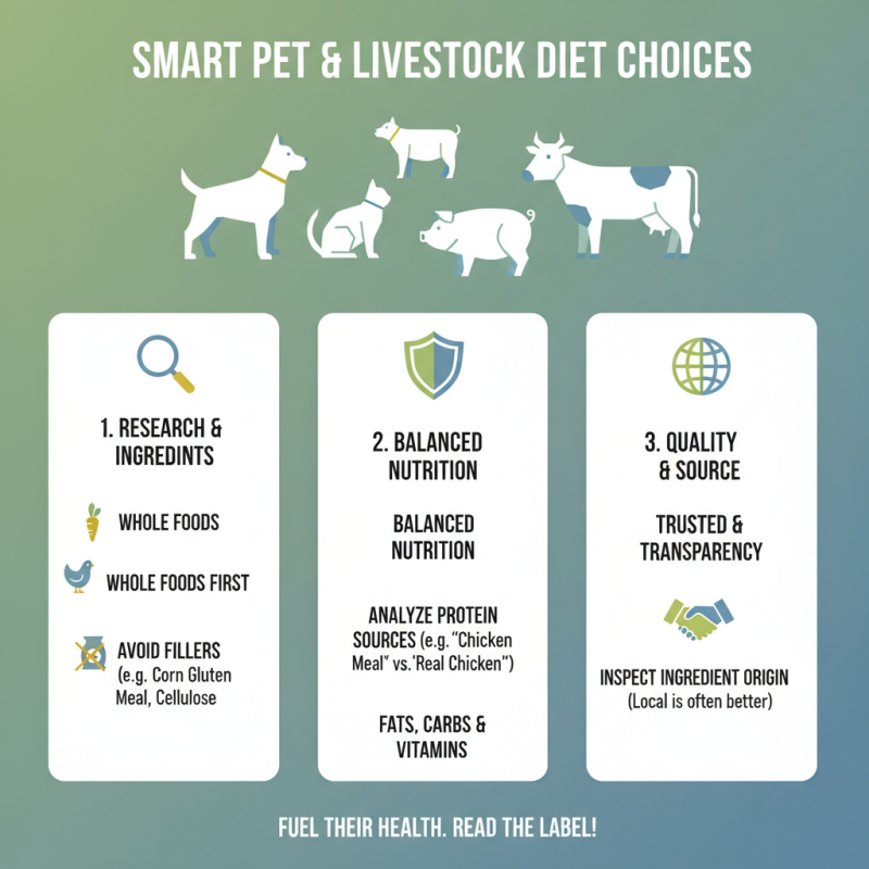 10 Best Animal Nutrition Tips for Healthy Pets and Livestock?