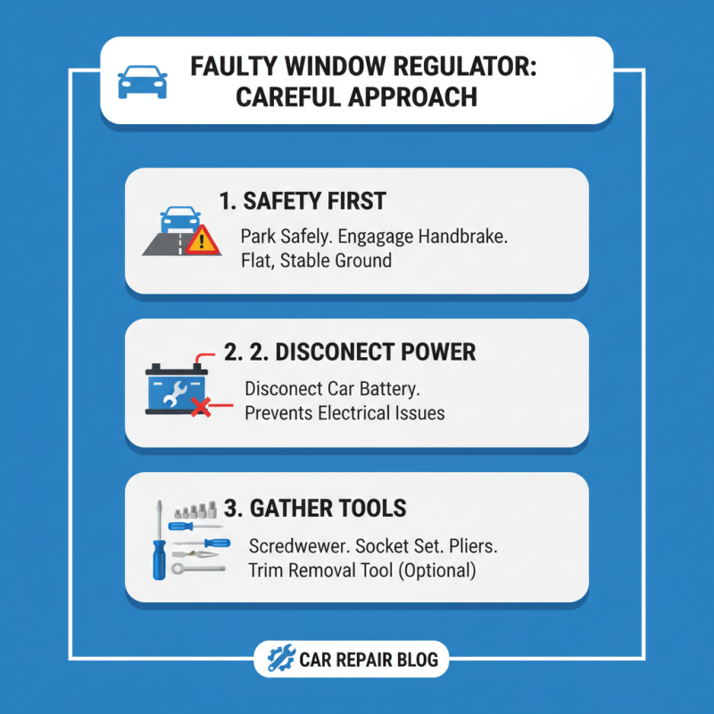 How to Identify and Replace a Faulty Window Regulator in Your Car?
