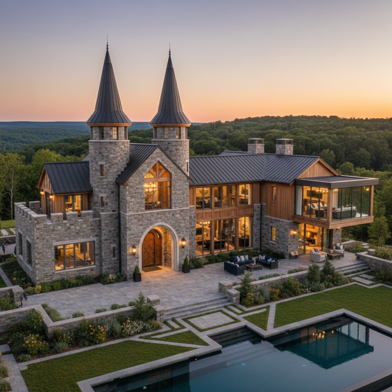 2026 Top Trends in House Castle Architecture and Design Concepts?