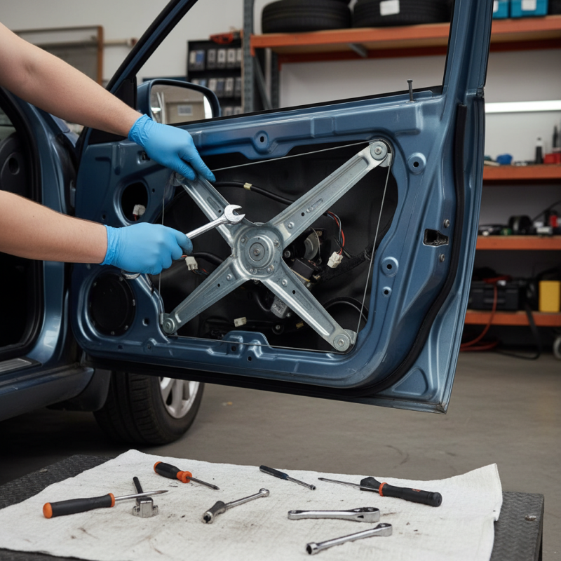 How to Identify and Replace a Faulty Window Regulator in Your Car?