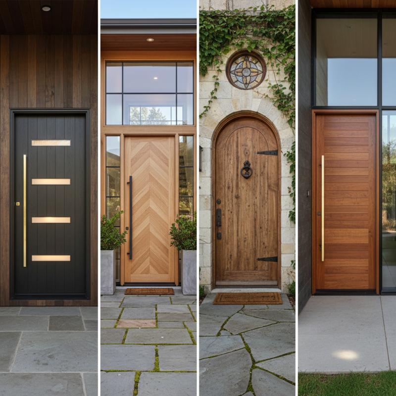 What are the Best Wood Front Door Designs for 2026?